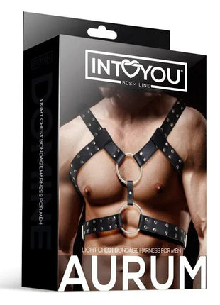 Aurum Male Chest Bondage HarnessBDSMsecretsextoys.store