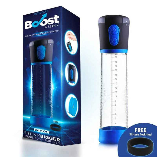 Automatic Penis Pump PSX01 device with ergonomic design and digital control for male enhancement