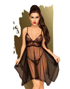 Babydoll Naughty Doll Black - Secretsextoys.store