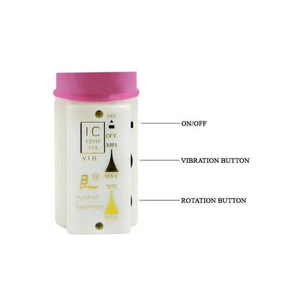 Baile Clear Vibe Pink Premium Vibrator