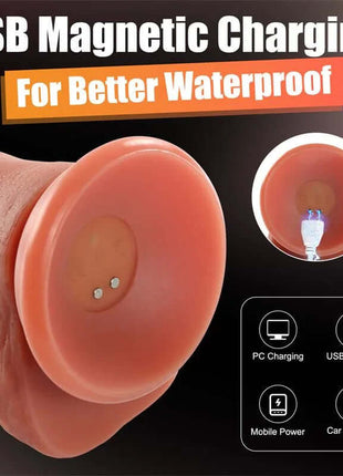 Baird Dildo with Thrusting and Vibratiion 8.07