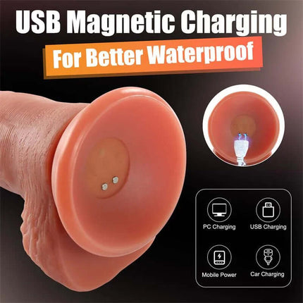 Baird Dildo with Thrusting and Vibratiion 8.07