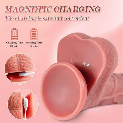 Baird Dildo with Thrusting and Vibration 8