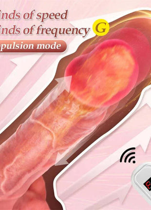 Baird Dildo with Thrusting and Vibration 8