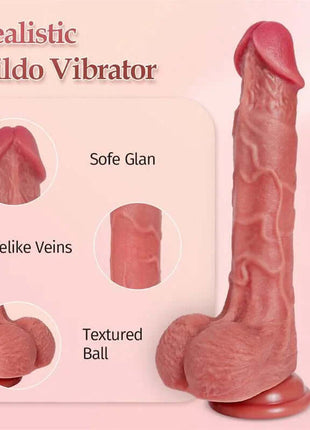 Baird Dildo with Thrusting and Vibration 8