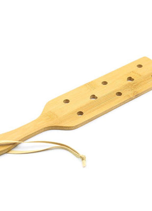Bamboo Paddle with Hearts 33 cm