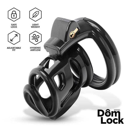 Bars Chastity Cage with Internal Lock by Domlock