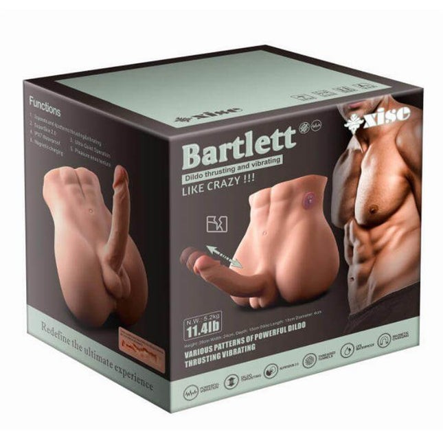 Batlett Dildo and Ass Thrusting and Vibrating Masturbator 5.2 kg