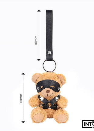 Bearly Keychain BDSM Teddy Bear with Chest Harness