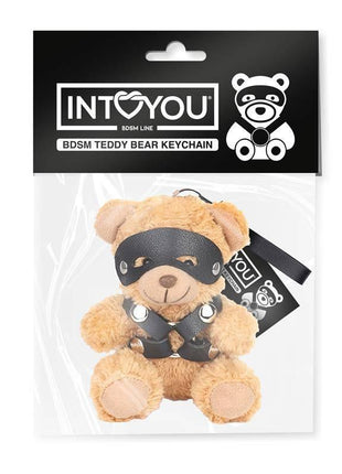 Bearly Keychain BDSM Teddy Bear with Chest Harness