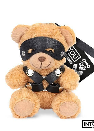 Bearly Keychain BDSM Teddy Bear with Chest Harness