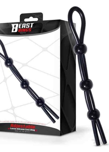 Lasso Adjustable Silicone Cock Ring