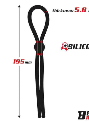 Lasso Adjustable Silicone Cock Ring