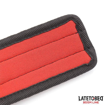 Bed Restraint Set with Blindfold Adjustable Cuffs
