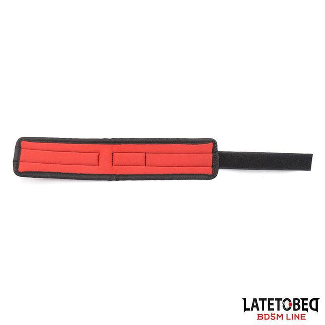 Bed Restraint Set with Blindfold Adjustable Cuffs