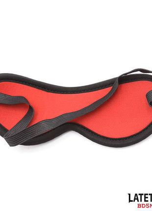 Bed Restraint Set with Blindfold Adjustable Cuffs