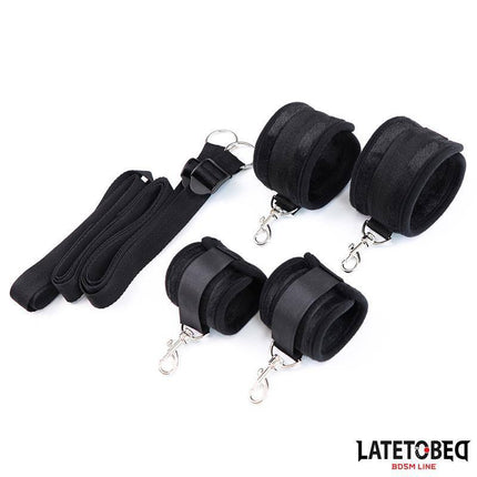 Bed Restraints Adjustable Black