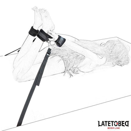 Bed Restraints Adjustable Black
