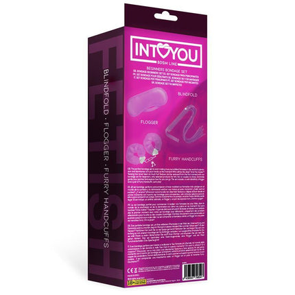 Beginners Bondage Set 3Pieces Purple
