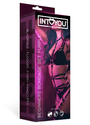 Beginners Bondage Set 3Pieces Purple