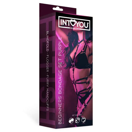 Beginners Bondage Set 3Pieces Purple