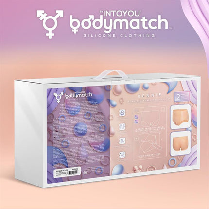 Bennie Realistic Vagina and Anus Panties Liquid Silicone Size M