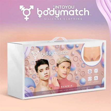 Realistic Vagina and Anus Panties Bennie Liquid Silicone Size S