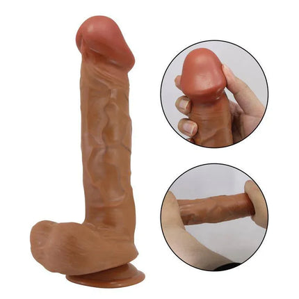 Bergrisi Dildo with Balls 10.2