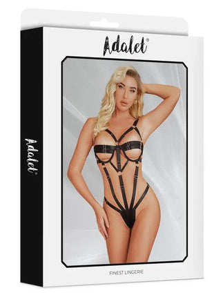 Bianca Teddy with Straps Thong Style
