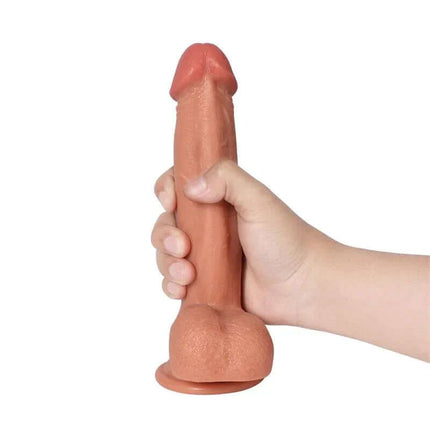 Bill Dildo Dual Layer Silicone 8.66