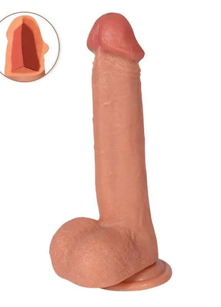 Bill Dildo Dual Layer Silicone 8.66