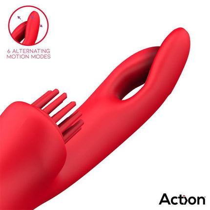 Vibe with Brushing Clit Stimulator and Alternating Function Bilma