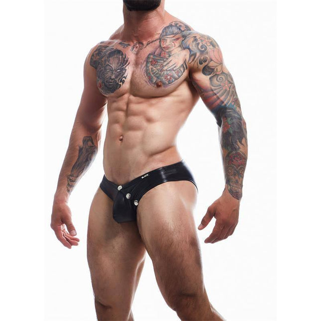 BL4CK01 Brief Brief with Hook L
