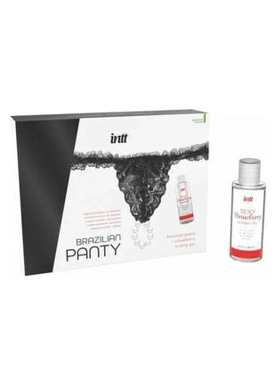 Gift Set Pants and 50ml Strawberry Gel packaged as a stylish gift combo