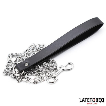 Black Chain Leash 100cm