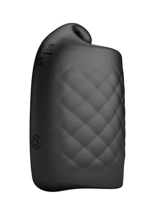 Black Glans Trainer Vibrating Male Masturbator