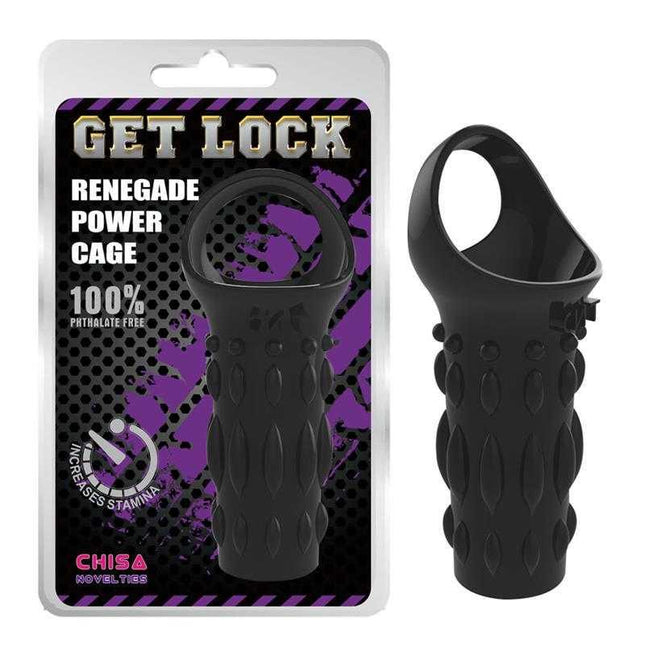Black Penis Sleeve 11.5 cm