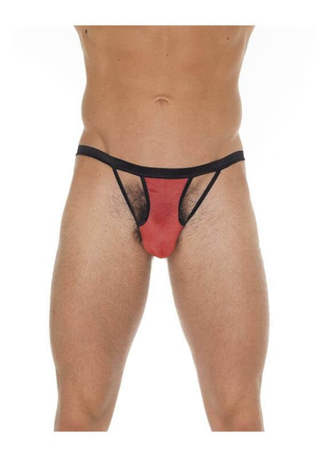 String with Strings Black and Red One Size