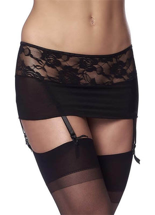 Garter Belt with Panties and Stockings One Size