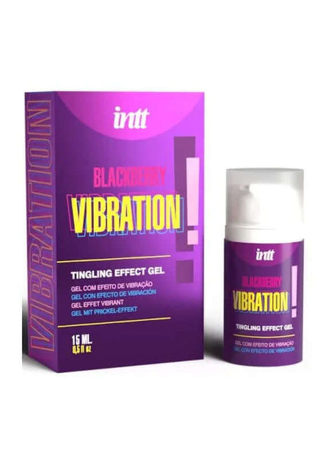 Blackberry Tingling Effect Vibrating Gel 15 ml