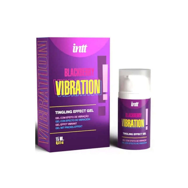 Blackberry Tingling Effect Vibrating Gel 15 ml