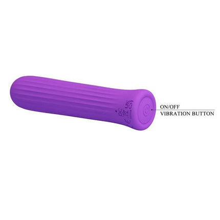 Blanche Rechargeable Vibrating Bullet - Purple