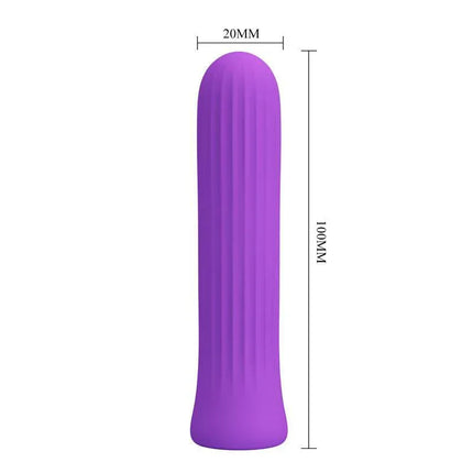 Blanche Rechargeable Vibrating Bullet - Purple