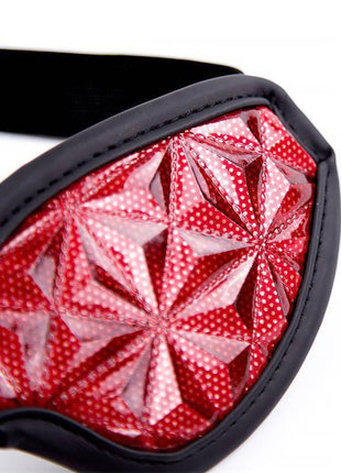 Blindfold Diamond Vegan Leather