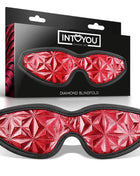 Blindfold Diamond Vegan Leather