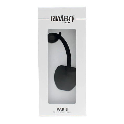 Paris Black Apple-Shaped Kegel Ball