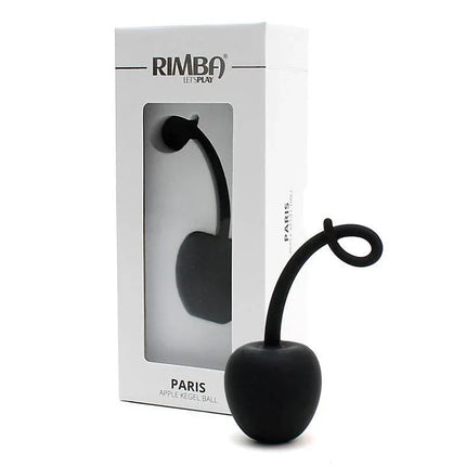 Paris Black Apple-Shaped Kegel Ball