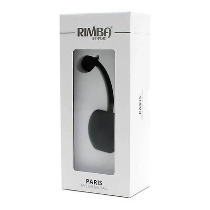 Paris Black Apple-Shaped Kegel Ball