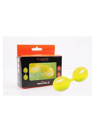 Bolas Ben Wa 10.3 cm Amarillo