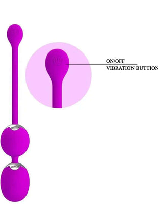 Bolas Vaginales con Vibración Willie Clave 25